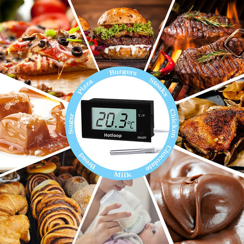 Hotloop kitchen use scenario shows precise grilling and baking results.