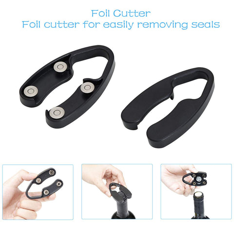 Hotool foil cutter for neat bottle sealing