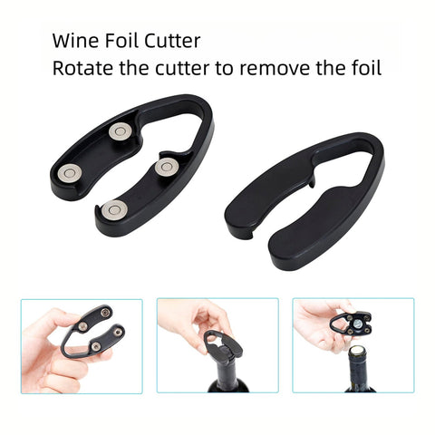 Hotool foil cutter removes seals neatly for fast bottle prep
