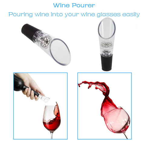 Hotool vacuum wine stopper preserves wine freshness