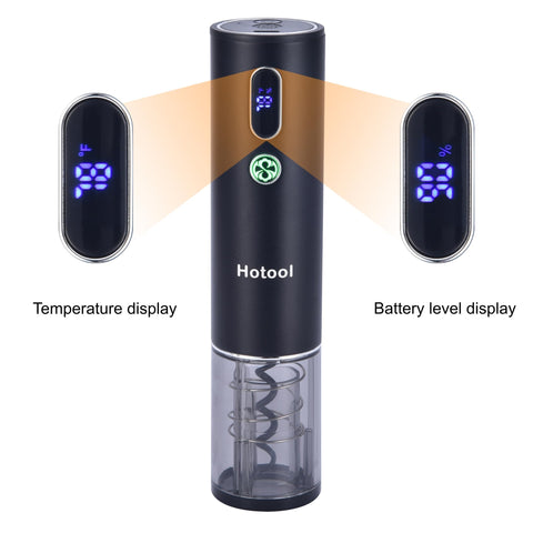 Hotool aerator pourer enhances aroma and flavor during pours
