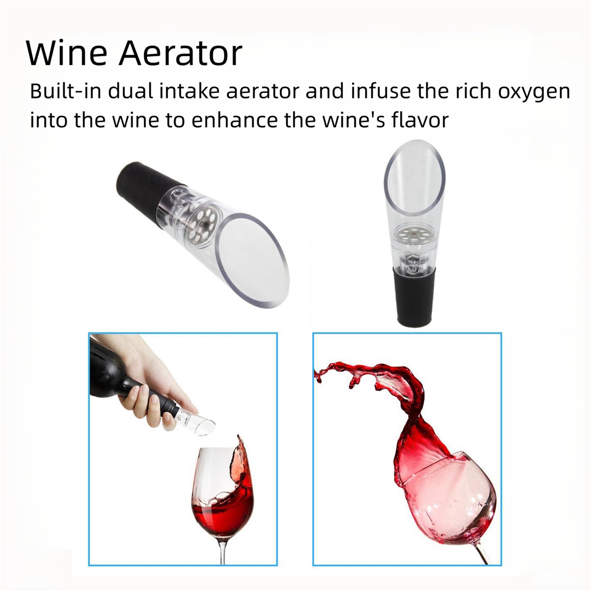 Hotool wine stopper seals remaining wine to maintain freshness