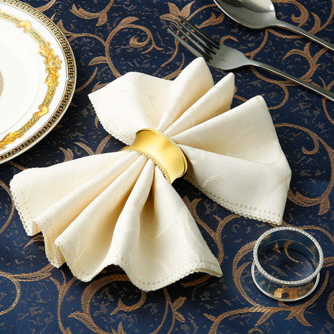 Hotop Easter table decor napkin rings offer a graceful finishing touch.