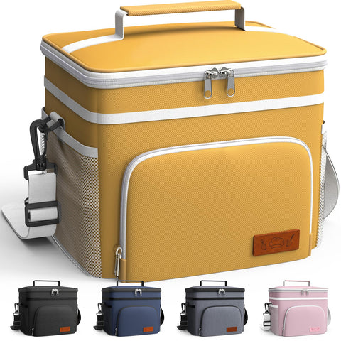 HOTOR insulated lunch box close-up showing 3-layer insulation for freshness