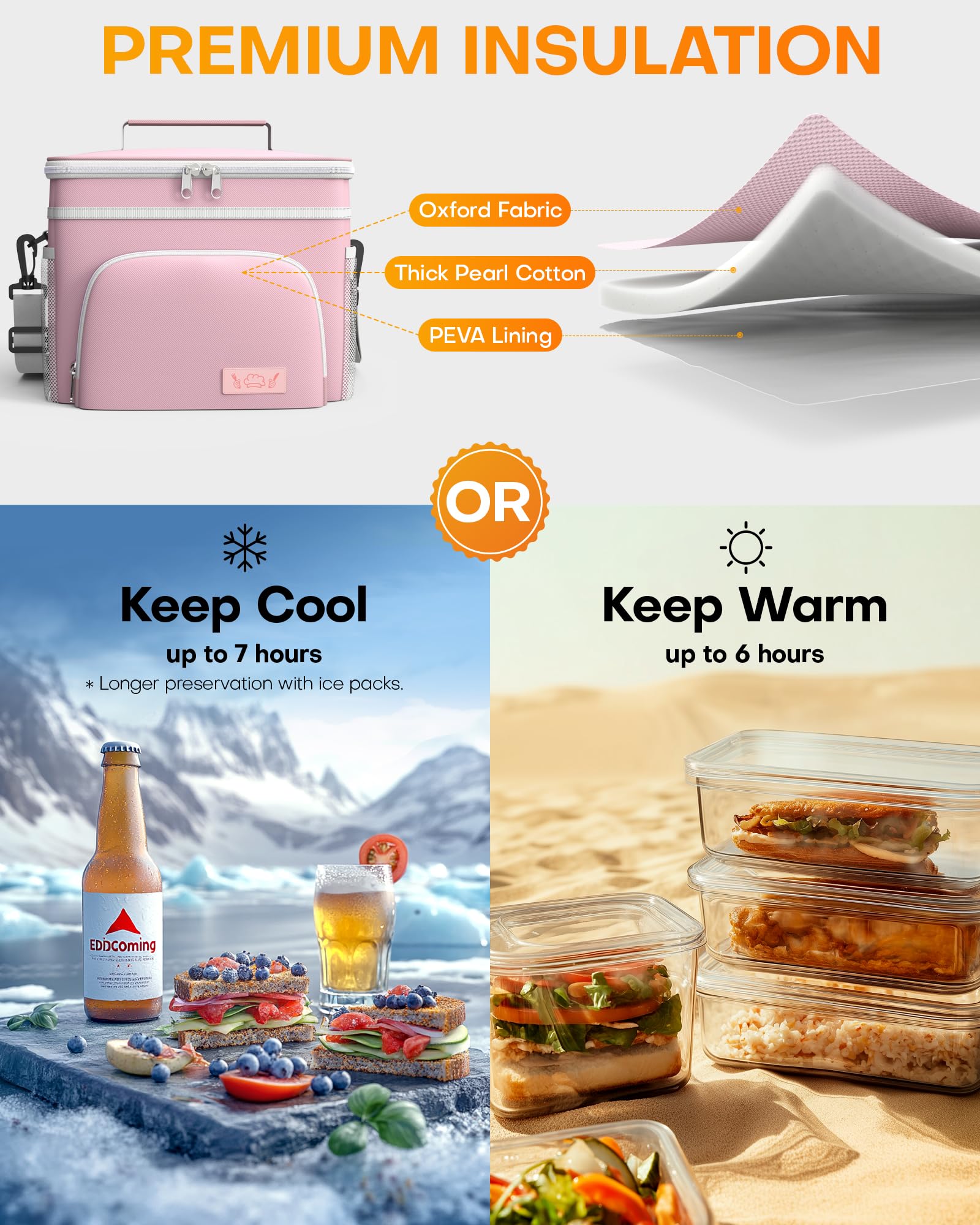 HOTOR lunch box durable outer material built for daily use.