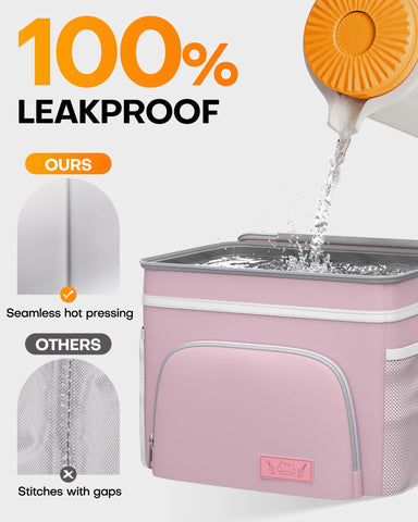 HOTOR lunch box adjustable shoulder strap for comfortable carrying.