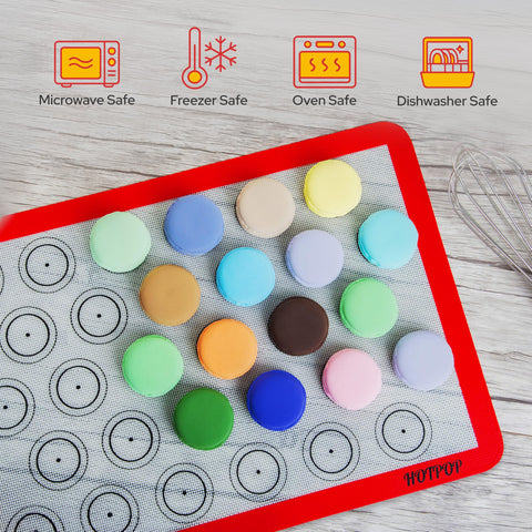 HOTPOP family-friendly baking mats support snacks, desserts, and holiday treats with ease.
