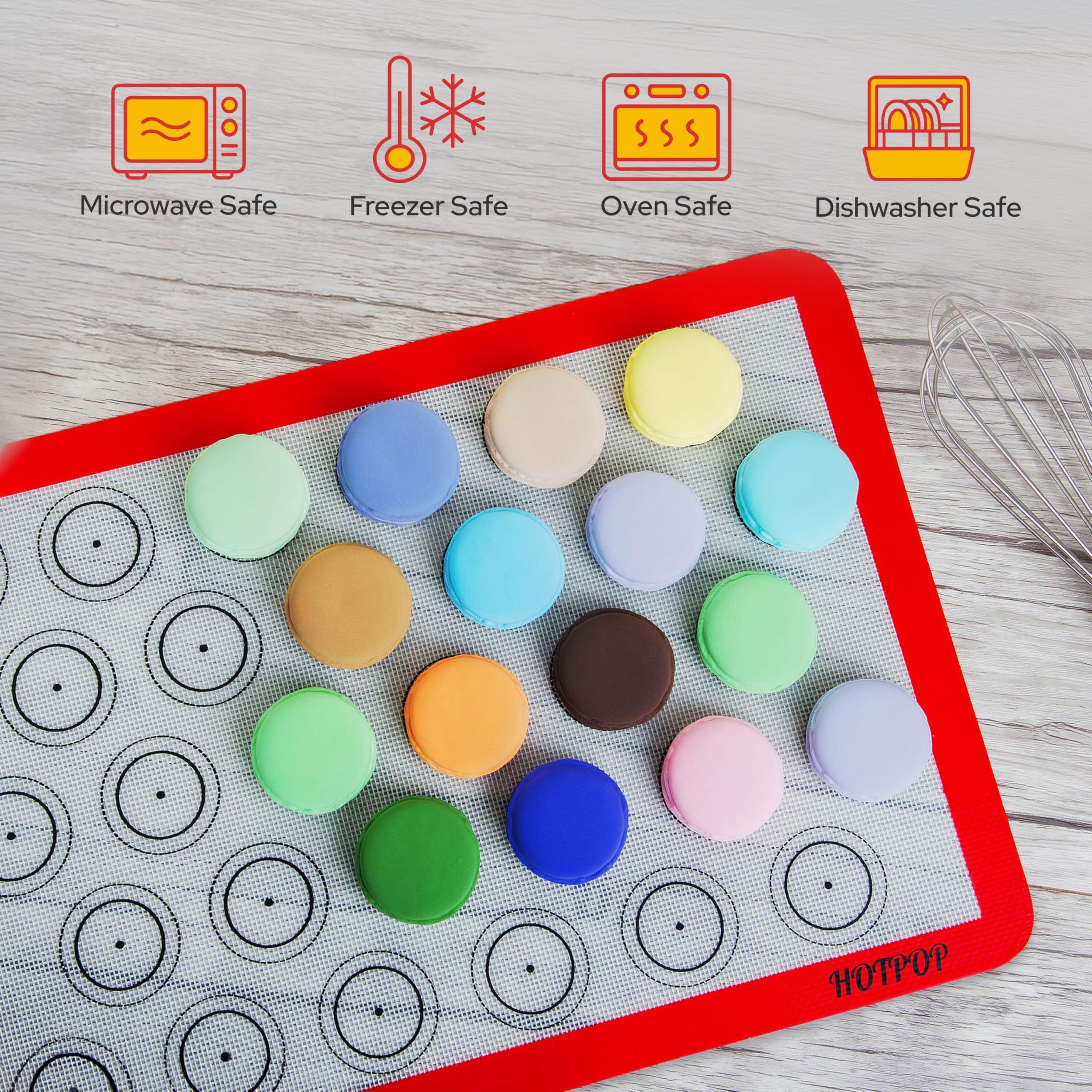 HotPOP oven-safe silicone mats for reusable kitchen use