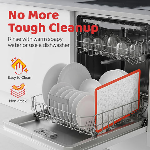 HotPOP silicone baking sheet with even heat distribution for consistent results