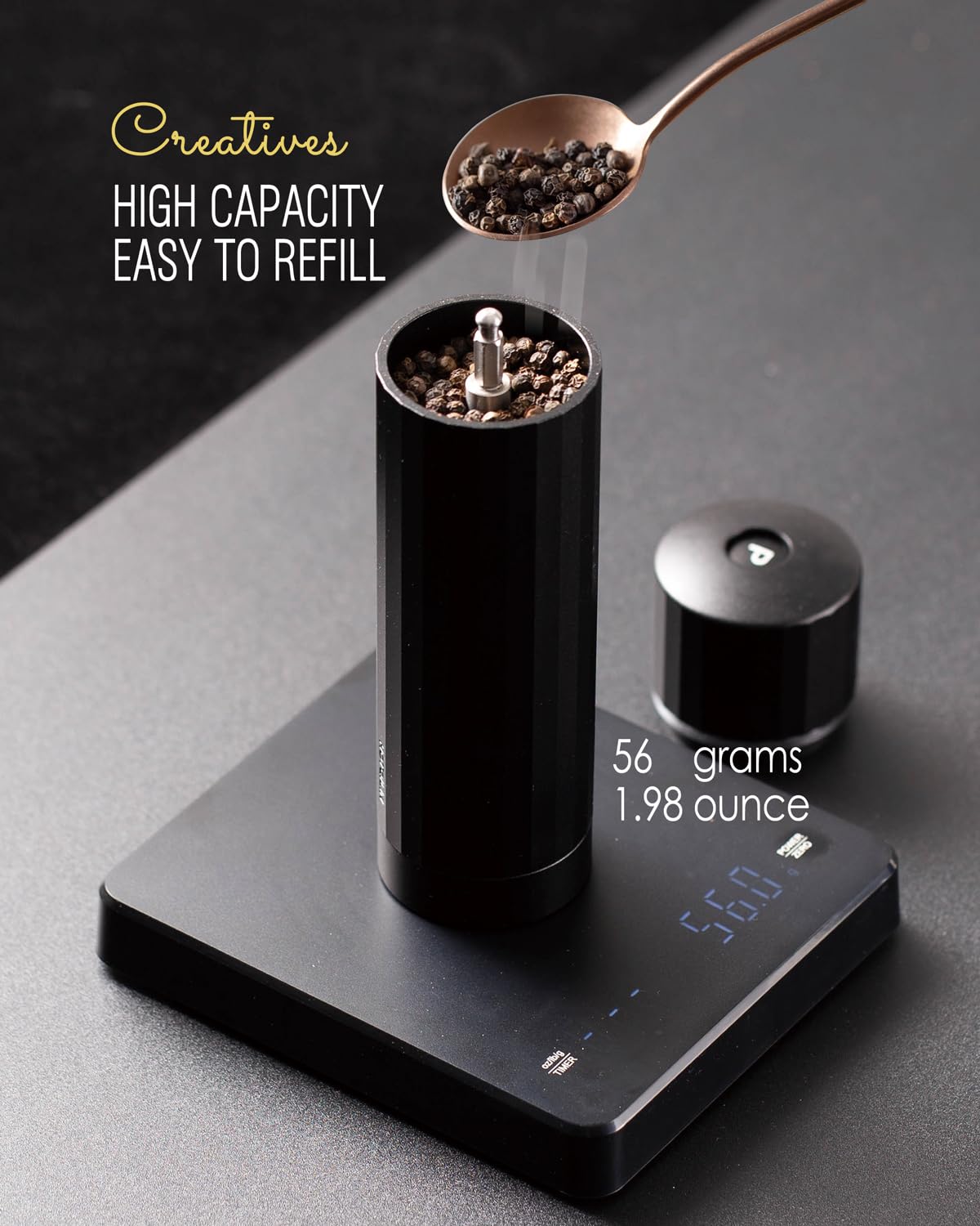 HotQilin cleaning brush included for quick maintenance.