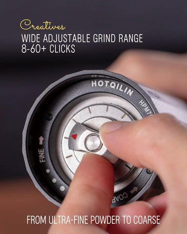 HotQilin versatile grinder handles cumin and fennel with sturdy design.