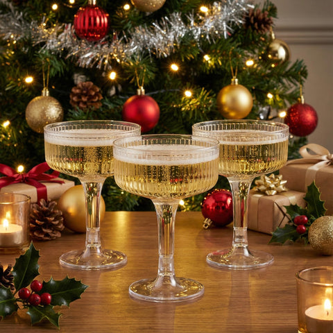 Houmury detachable design champagne glass for easy storage after celebrations