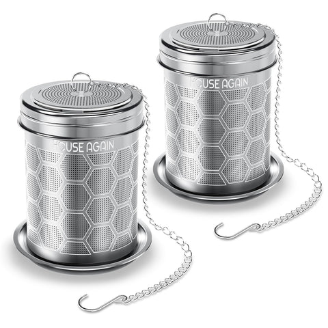 House Again 2Pack Tea Strainer bundle for convenient loose leaf brewing.