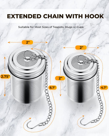 House Again tea infusers make a thoughtful gift for tea lovers.
