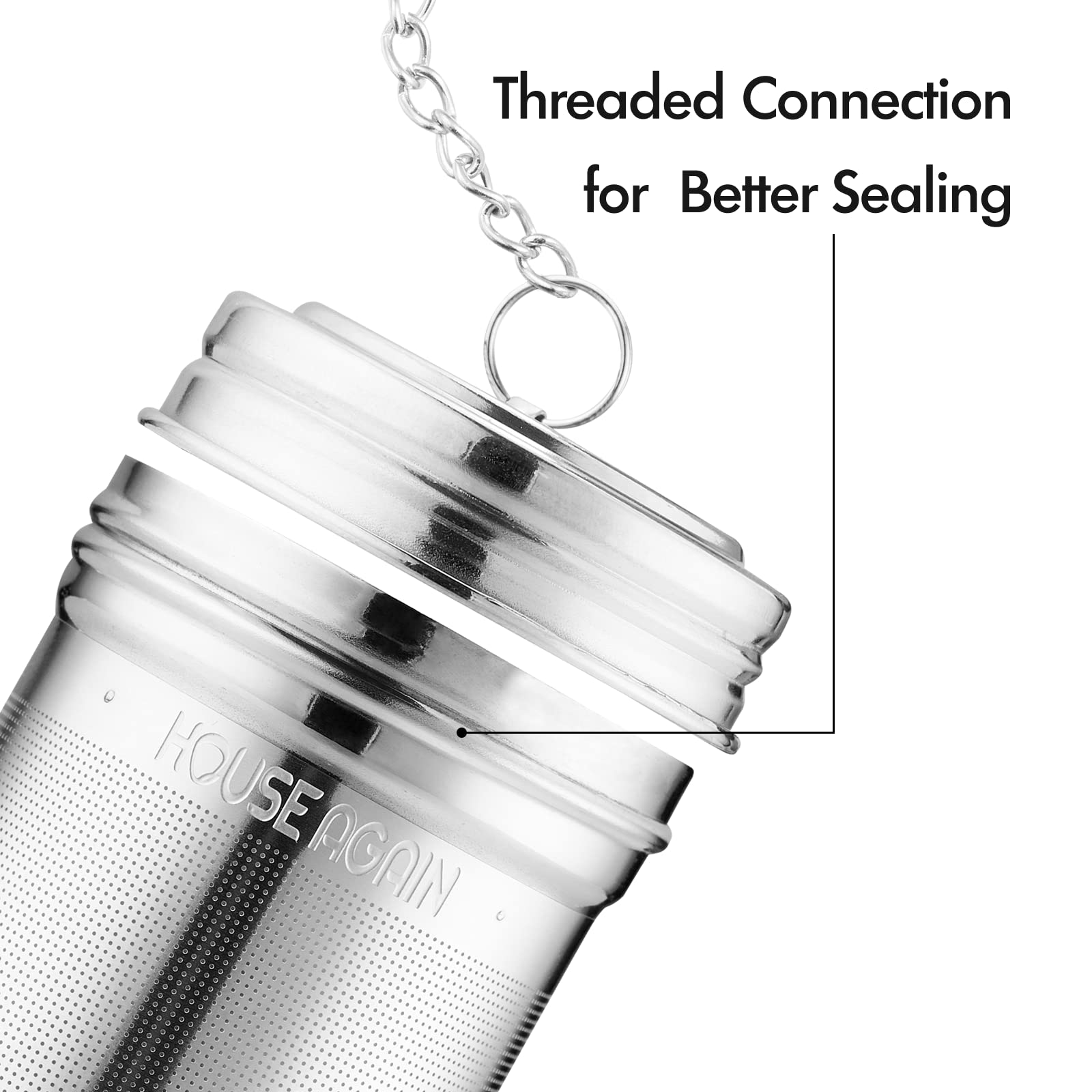 House Again spice filter adapts for infusing herbs and seasonings during cooking