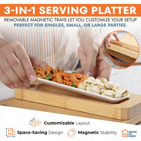House Ur Home integrated handles simplify transport to table or picnic.