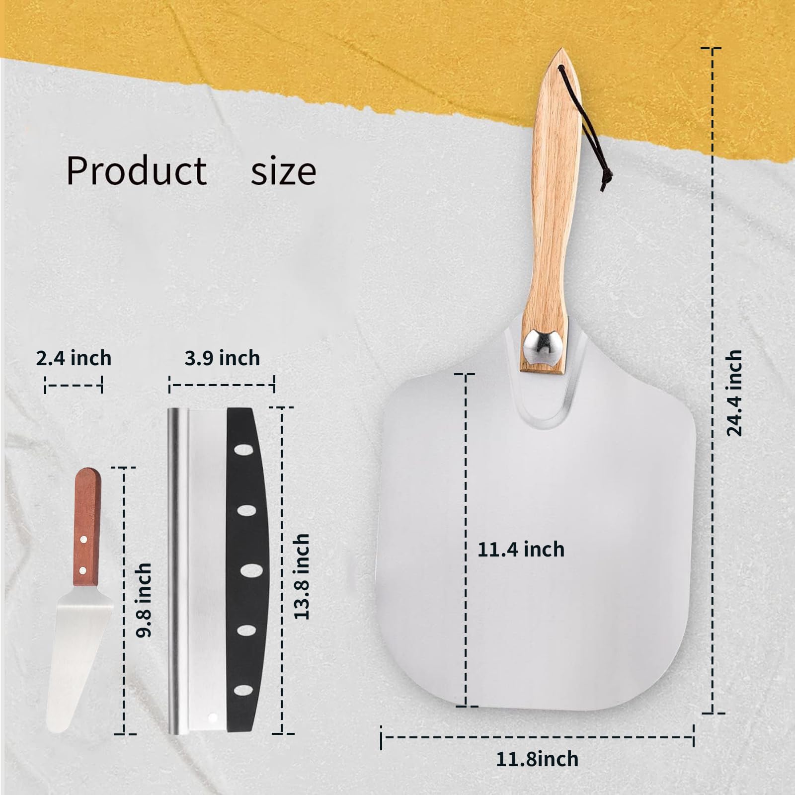 HouseAssist foldable wooden handle keeps storage compact and handy.