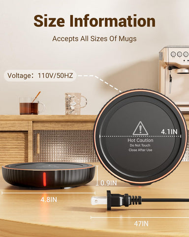 HouseGem 47-inch cord reaches common desks for easy setup