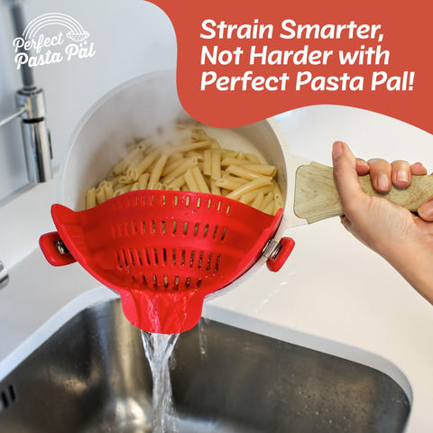 Houseify Perfect Pasta Pal space-saving design frees up kitchen storage