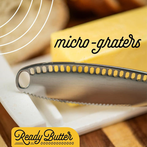 Houseify Ready Butter 3-in-1 knife at six-inch length offers precise control