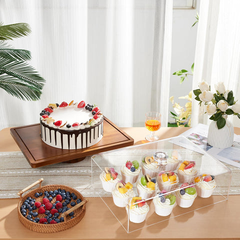 HouseJoy sturdy lid and dome offer easy access and secure storage