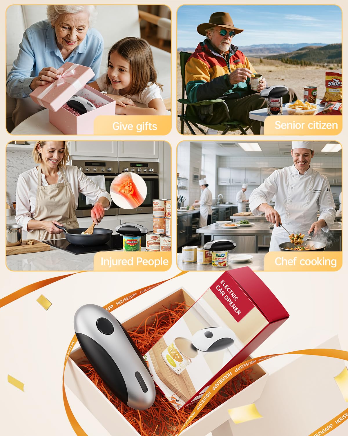 HouseSapp seniors arthritis-friendly design enables effortless operation