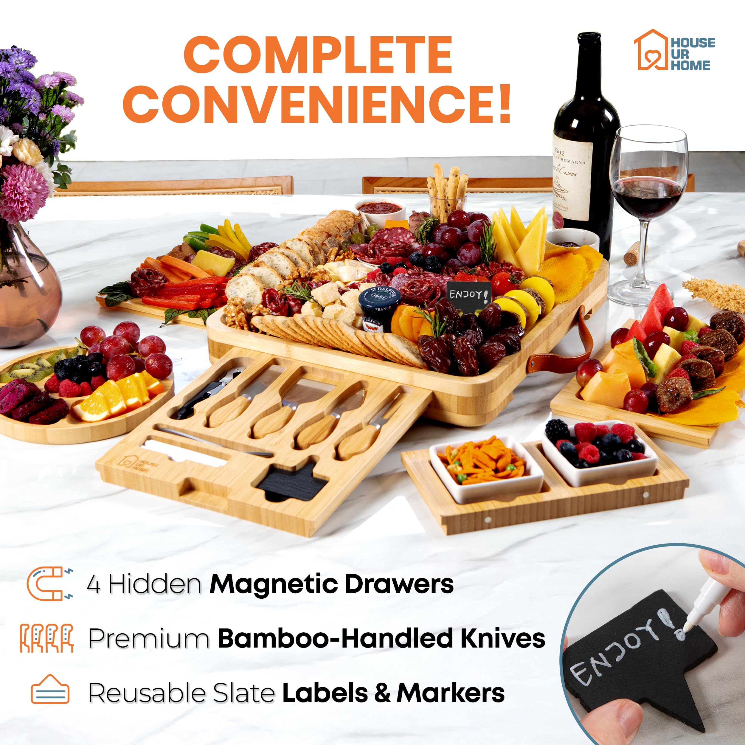 House Ur Home plates for cheeses and crackers with style