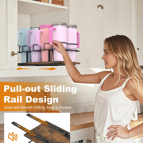 Housolution carbon steel body with wooden base providing sturdy support