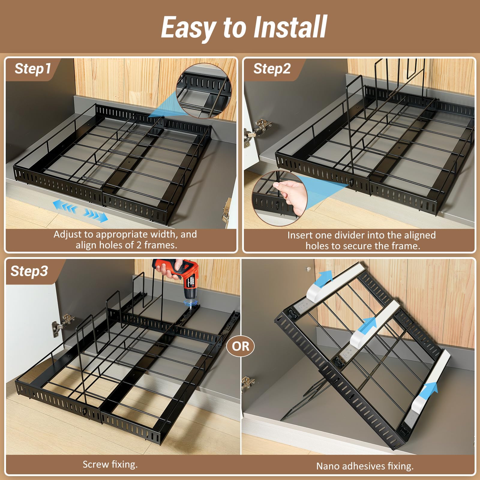 Housolution durable carbon steel construction withstands daily kitchen use