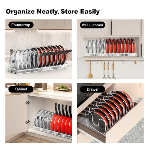 Housolution snap-in divider design boosts stability and easy setup.