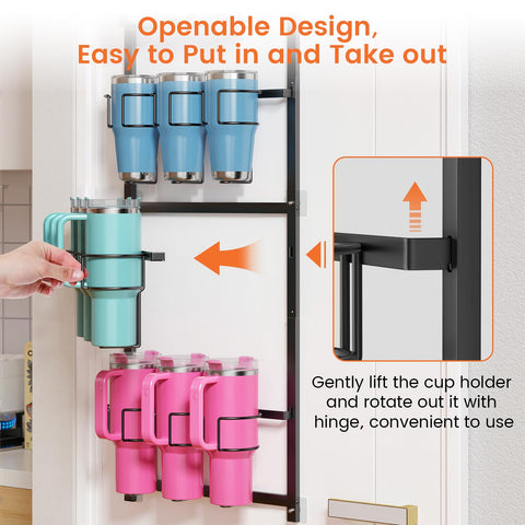 Housolution sturdy carbon steel construction supports heavy bottles with stable performance.