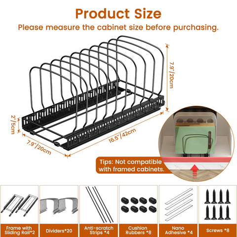 Housolution two installation methods offer flexible mounting with or without screws.