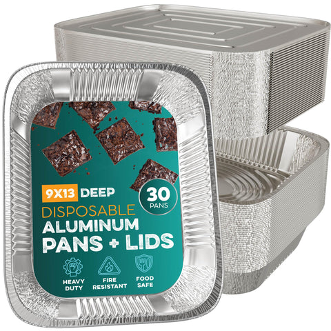 HOUZZKINGZ half-size disposable pans fit chafer stands for professional catering setups
