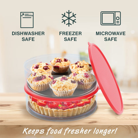 HouzzKingz transparent plastic design makes contents easy to identify.