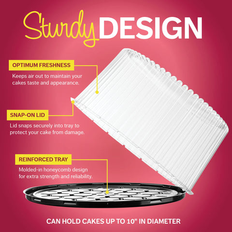 HOUZZKINGZ USA serrated cake server ensures clean slices with a sturdy grip.
