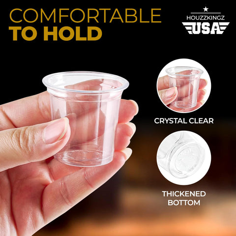 Houzzkingz USA stackable glasses save space during events.