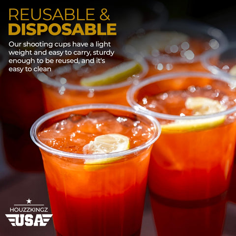 Houzzkingz USA versatile use for desserts, sauces, and shots at gatherings.