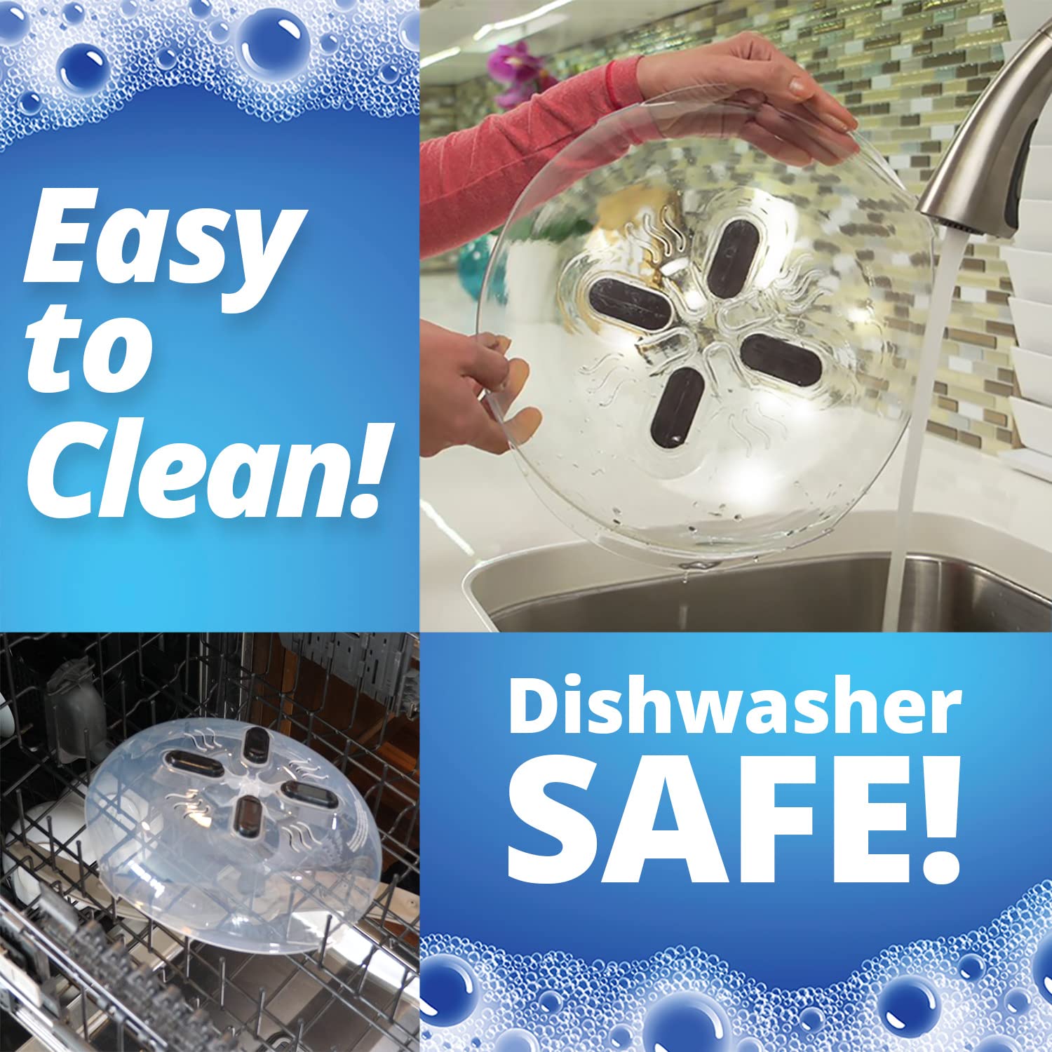 Hover Cover black two-pack provides durable, reusable protection for busy kitchens