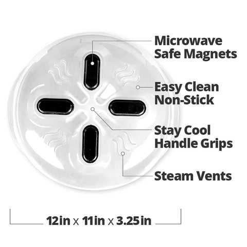 HOVER COVER dishwasher-safe design makes cleaning quick.