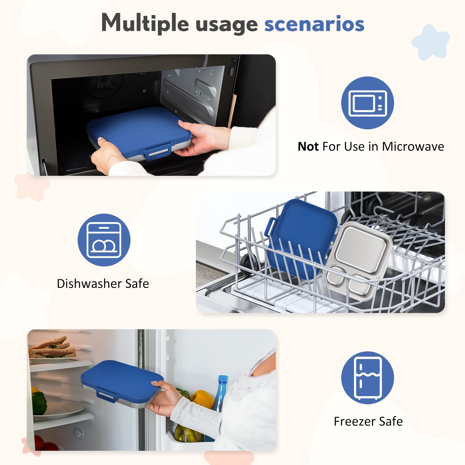 Howeemo wide-mouth design simplifies cleaning and drying.