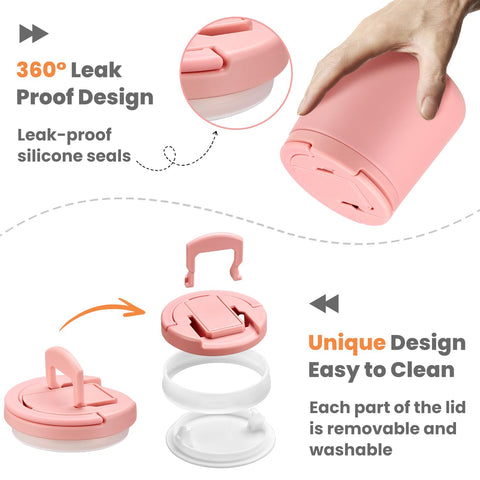 Howeemo built in carrying handle supports portable lunches.