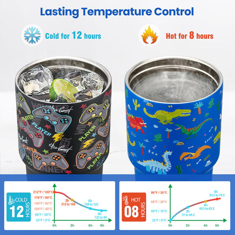 Howeemo wide-mouth tumbler enables easy cleaning and filling.