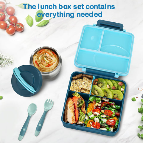 Howeemo leak-proof lunch container prevents spills during transport