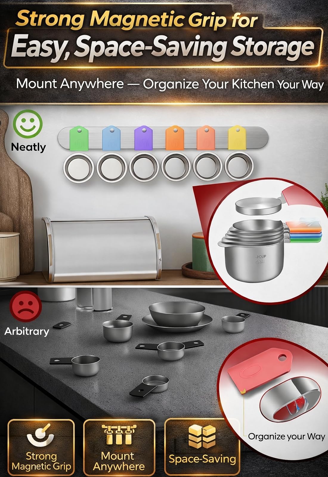 Howgoody 18-piece set covers dry and liquid measuring needs