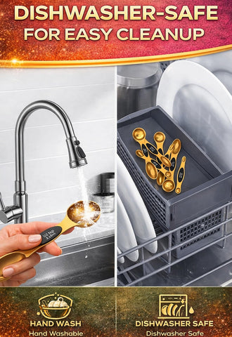 Howgoody stainless steel spoons are durable and easy to clean