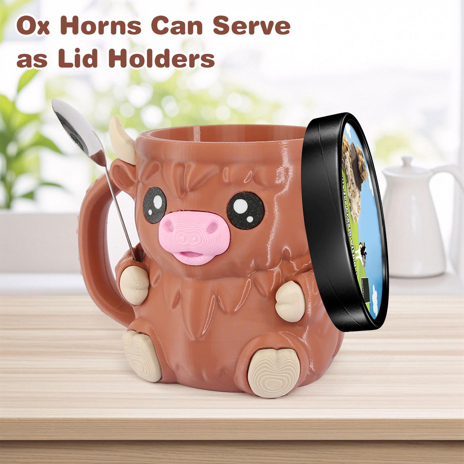 Hoxxu Highland Cow gift-friendly design suits birthdays and holidays.