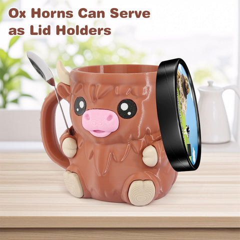 Hoxxu Highland Cow gift-friendly design suits birthdays and holidays.