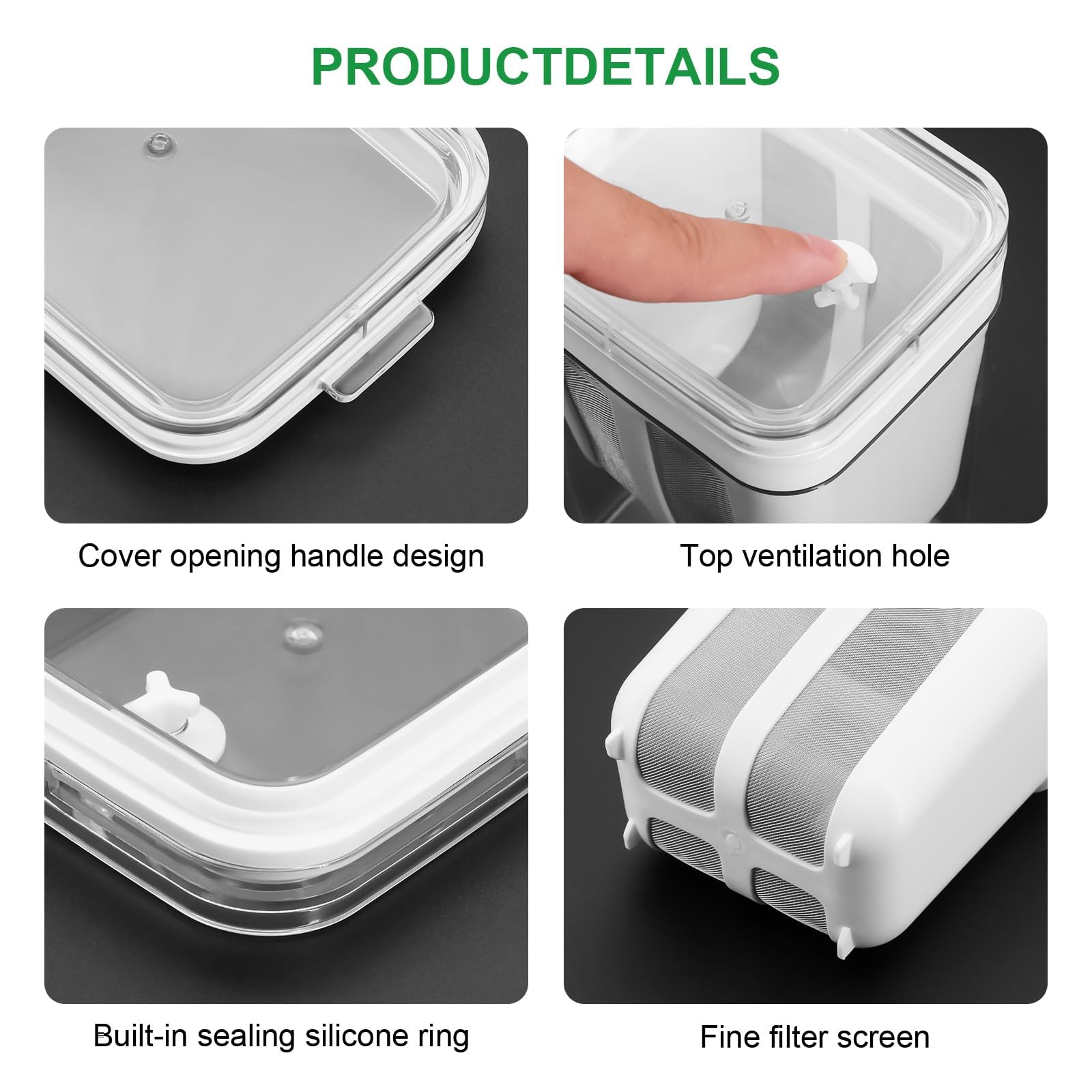 Hoxxu stainless steel mesh bag enables clean, efficient filtration.