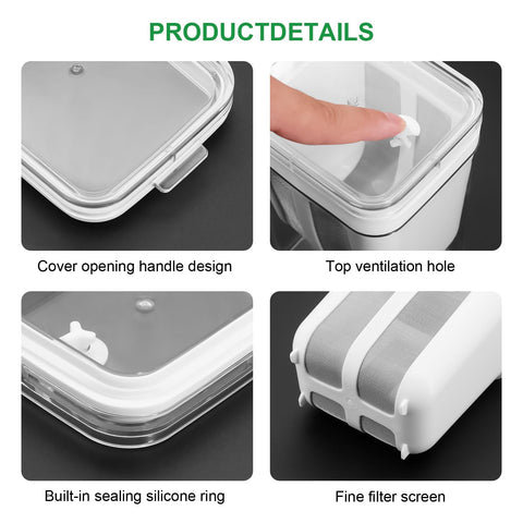 Hoxxu stainless steel mesh bag enables clean, efficient filtration.