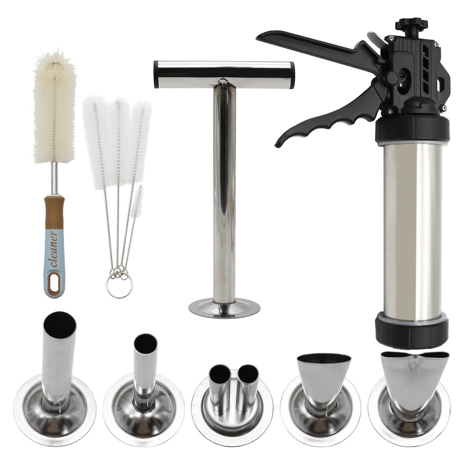 Hoypeyfiy cleaning brushes kit reaches tight gaps for thorough cleaning